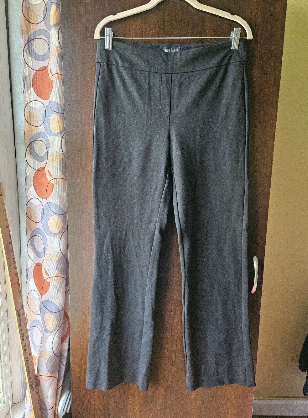 Jones New York Black Stretchy Pull-On Pants Size Medium